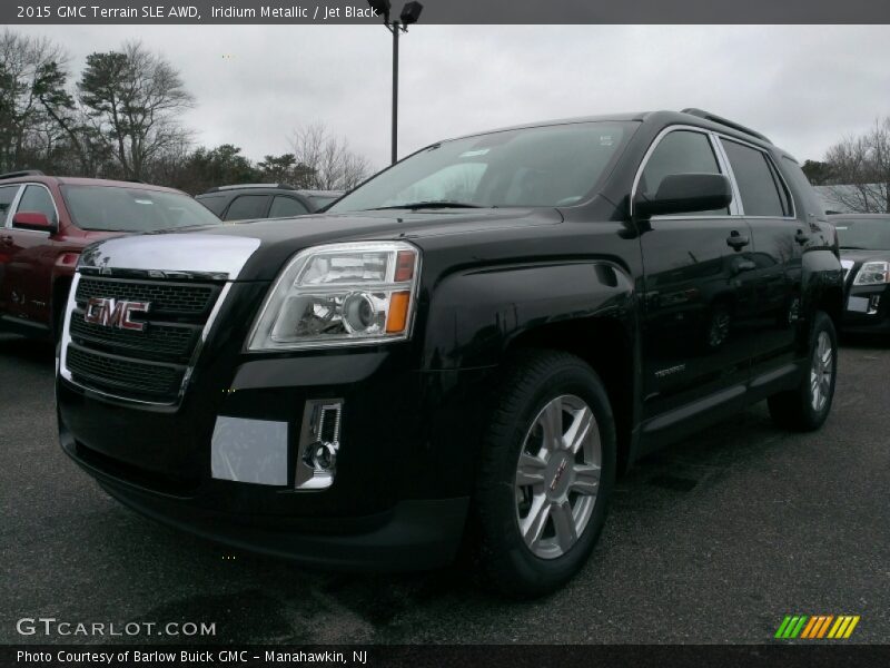 Iridium Metallic / Jet Black 2015 GMC Terrain SLE AWD