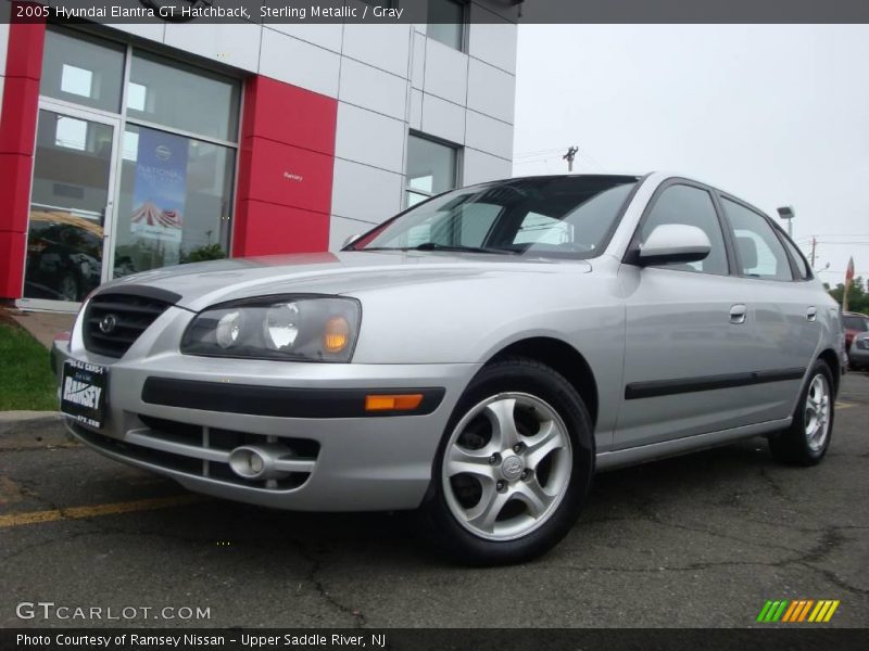 Sterling Metallic / Gray 2005 Hyundai Elantra GT Hatchback