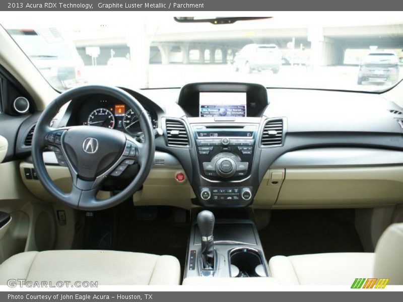 Graphite Luster Metallic / Parchment 2013 Acura RDX Technology