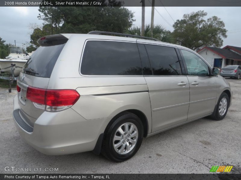 Silver Pearl Metallic / Gray 2008 Honda Odyssey EX-L