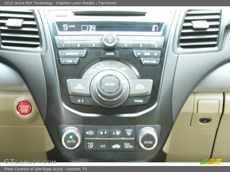 Graphite Luster Metallic / Parchment 2013 Acura RDX Technology