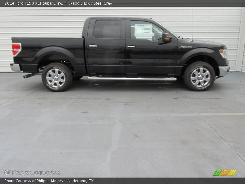 Tuxedo Black / Steel Grey 2014 Ford F150 XLT SuperCrew