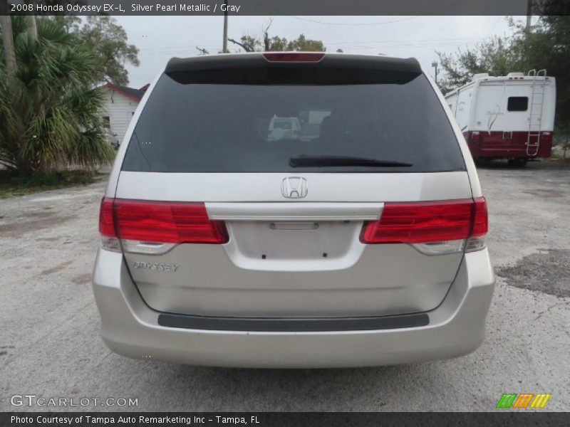Silver Pearl Metallic / Gray 2008 Honda Odyssey EX-L