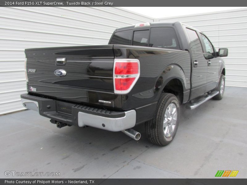 Tuxedo Black / Steel Grey 2014 Ford F150 XLT SuperCrew