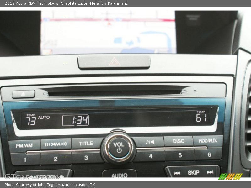 Graphite Luster Metallic / Parchment 2013 Acura RDX Technology