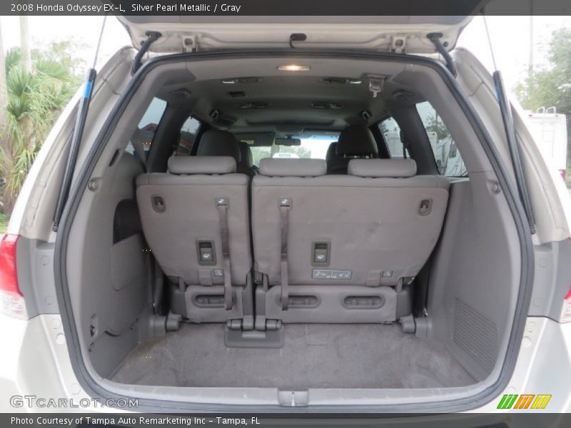 Silver Pearl Metallic / Gray 2008 Honda Odyssey EX-L