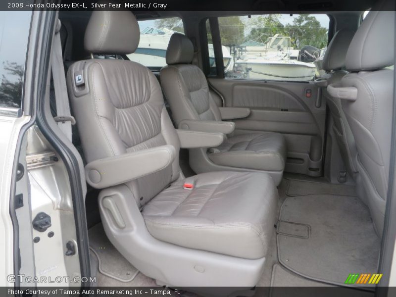Silver Pearl Metallic / Gray 2008 Honda Odyssey EX-L