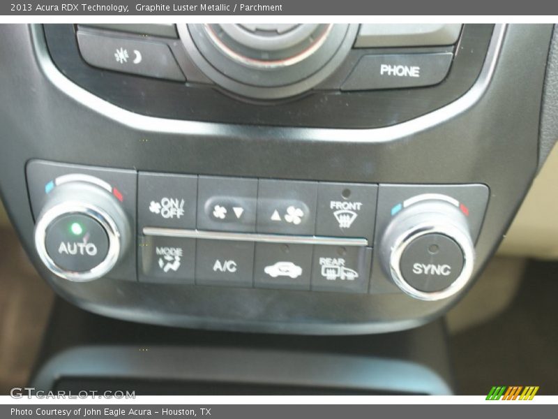 Graphite Luster Metallic / Parchment 2013 Acura RDX Technology