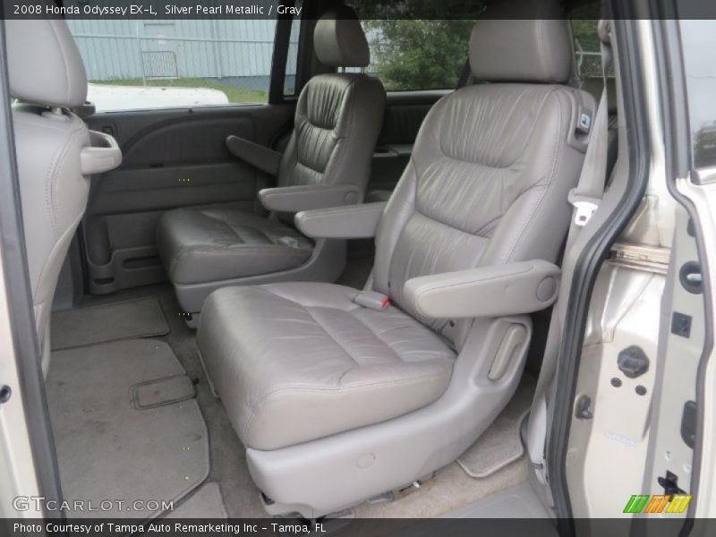 Silver Pearl Metallic / Gray 2008 Honda Odyssey EX-L