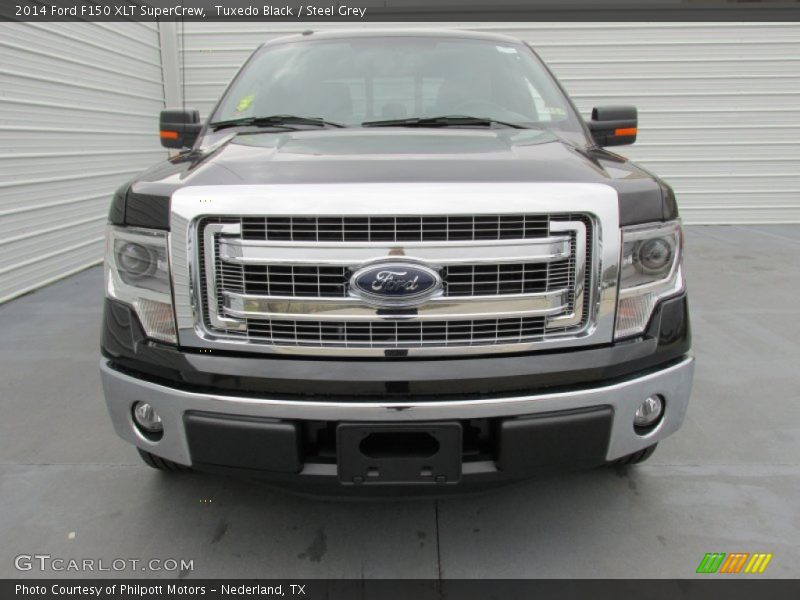 Tuxedo Black / Steel Grey 2014 Ford F150 XLT SuperCrew