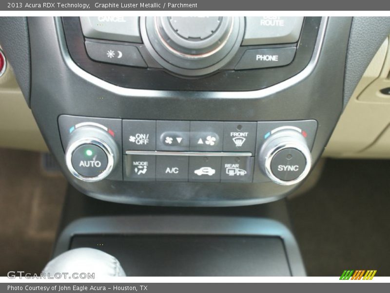 Graphite Luster Metallic / Parchment 2013 Acura RDX Technology