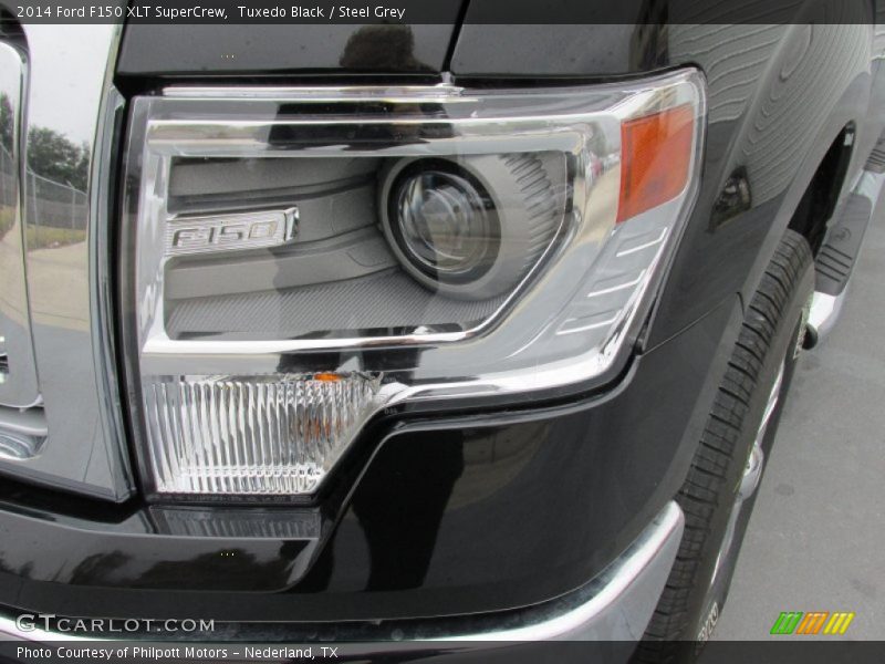 Tuxedo Black / Steel Grey 2014 Ford F150 XLT SuperCrew