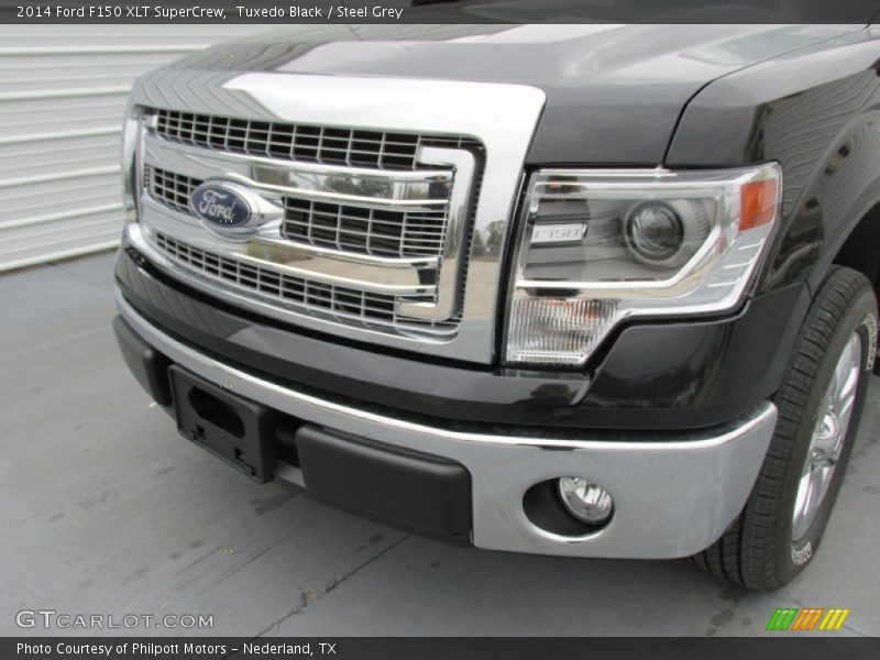 Tuxedo Black / Steel Grey 2014 Ford F150 XLT SuperCrew