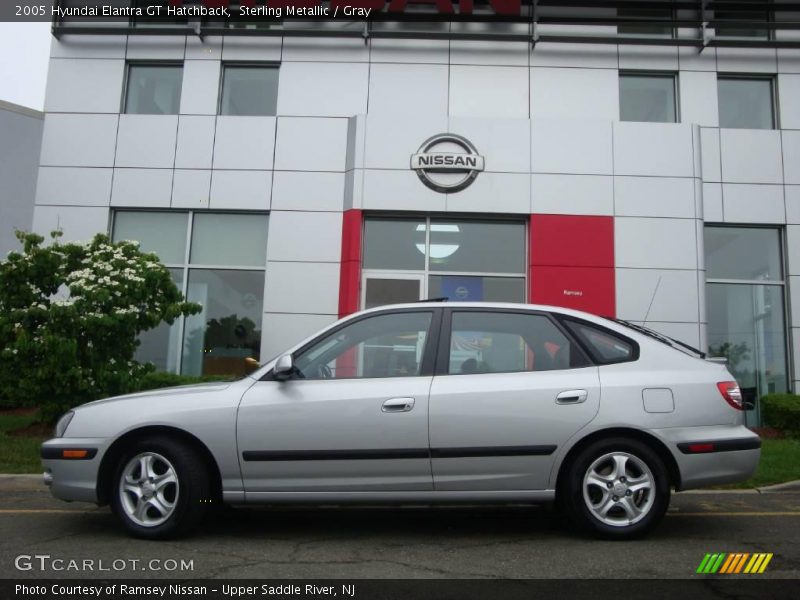 Sterling Metallic / Gray 2005 Hyundai Elantra GT Hatchback