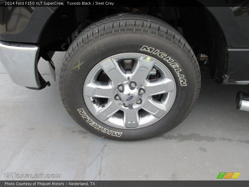 Tuxedo Black / Steel Grey 2014 Ford F150 XLT SuperCrew