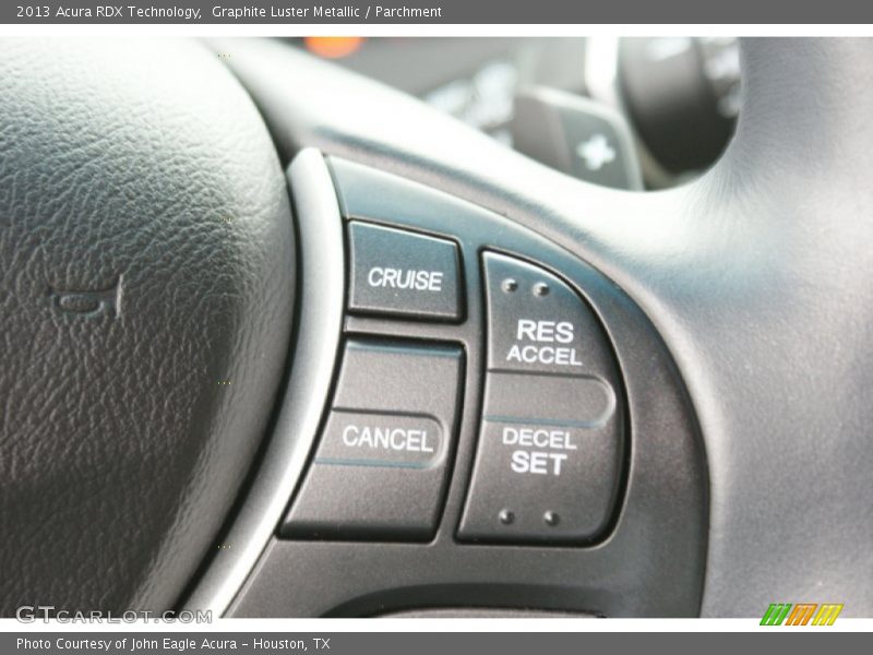 Graphite Luster Metallic / Parchment 2013 Acura RDX Technology