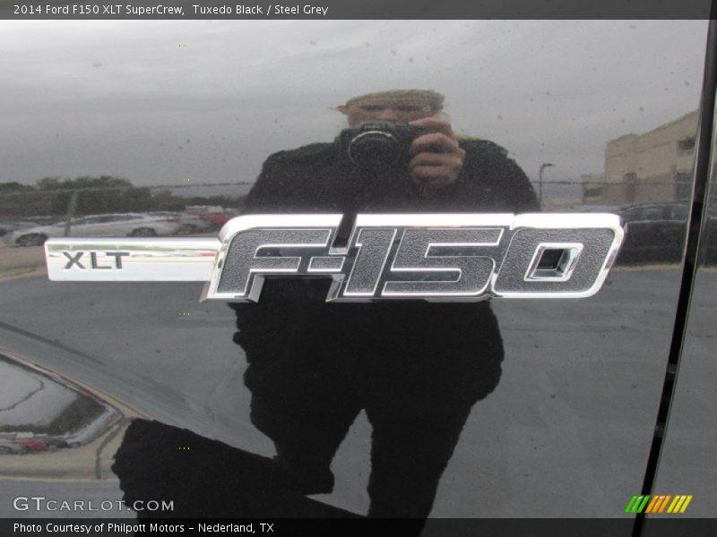 Tuxedo Black / Steel Grey 2014 Ford F150 XLT SuperCrew