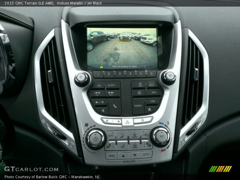 Iridium Metallic / Jet Black 2015 GMC Terrain SLE AWD