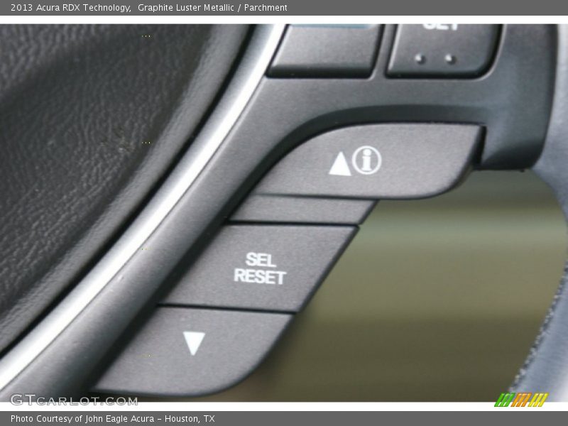 Graphite Luster Metallic / Parchment 2013 Acura RDX Technology