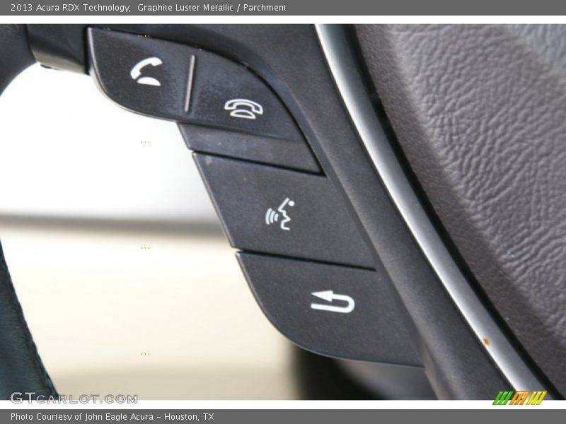 Graphite Luster Metallic / Parchment 2013 Acura RDX Technology