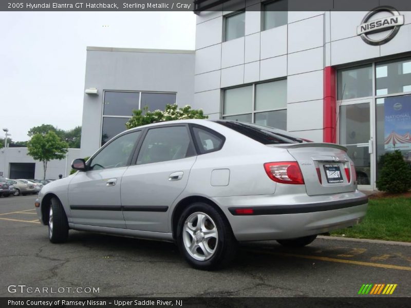 Sterling Metallic / Gray 2005 Hyundai Elantra GT Hatchback