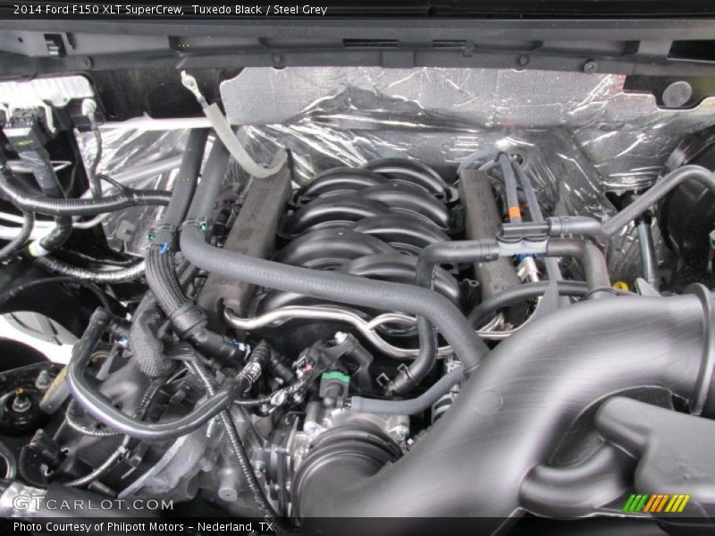 Tuxedo Black / Steel Grey 2014 Ford F150 XLT SuperCrew