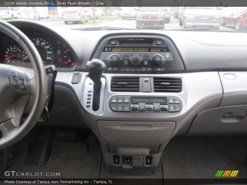 Silver Pearl Metallic / Gray 2008 Honda Odyssey EX-L