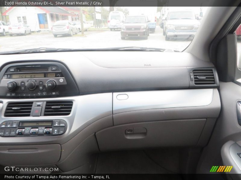 Silver Pearl Metallic / Gray 2008 Honda Odyssey EX-L