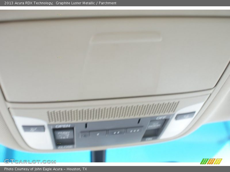 Graphite Luster Metallic / Parchment 2013 Acura RDX Technology