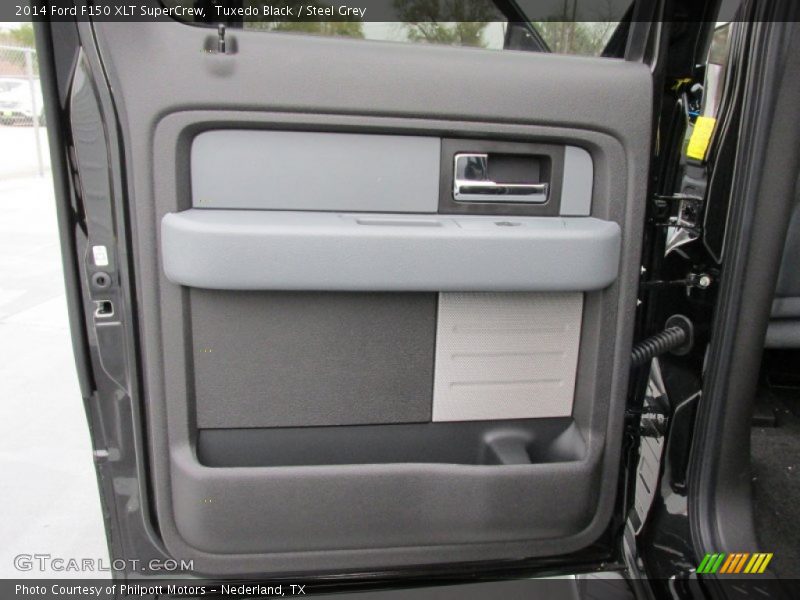 Tuxedo Black / Steel Grey 2014 Ford F150 XLT SuperCrew