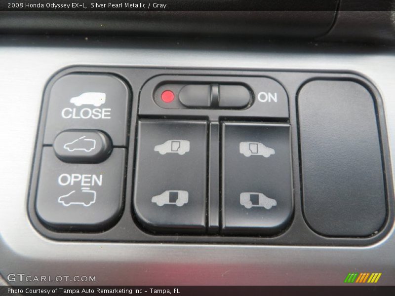 Silver Pearl Metallic / Gray 2008 Honda Odyssey EX-L