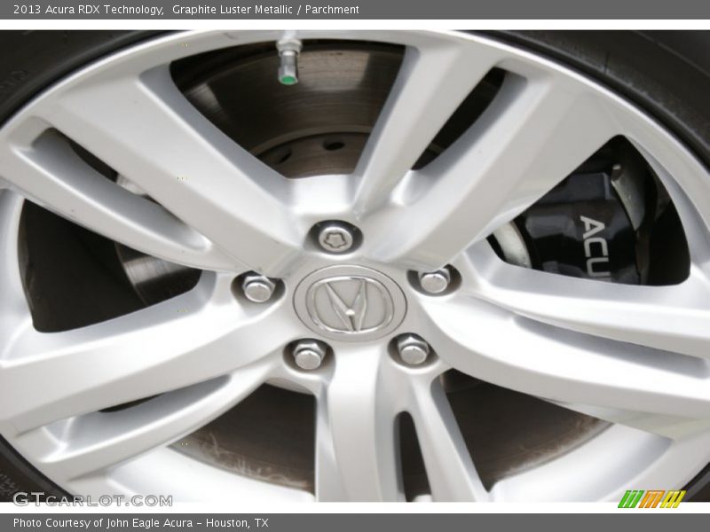 Graphite Luster Metallic / Parchment 2013 Acura RDX Technology