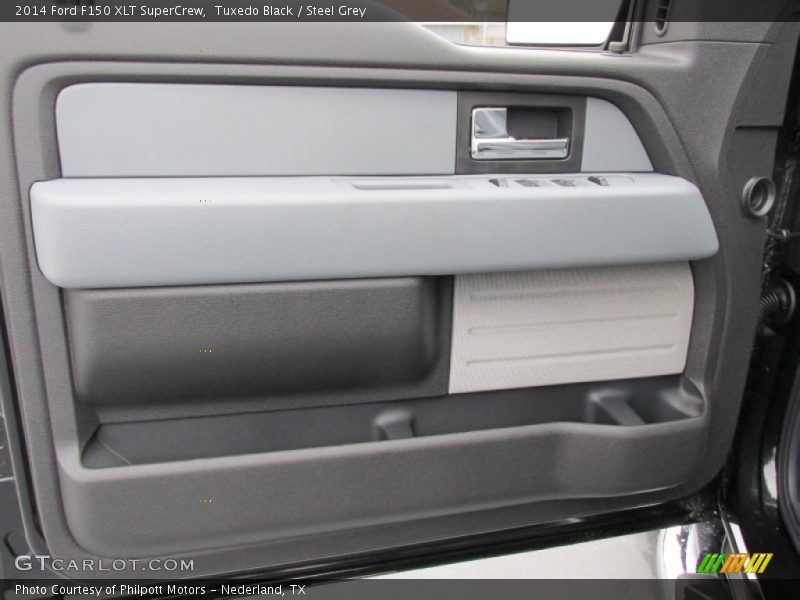 Tuxedo Black / Steel Grey 2014 Ford F150 XLT SuperCrew