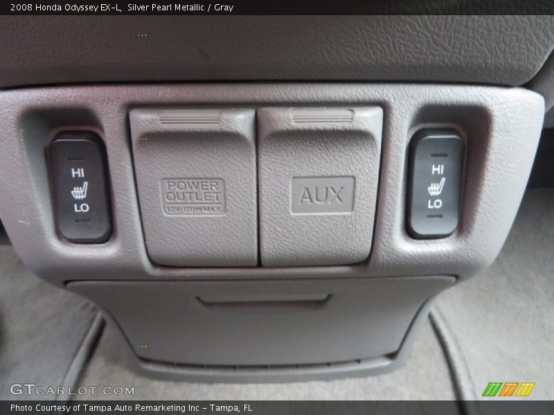 Silver Pearl Metallic / Gray 2008 Honda Odyssey EX-L