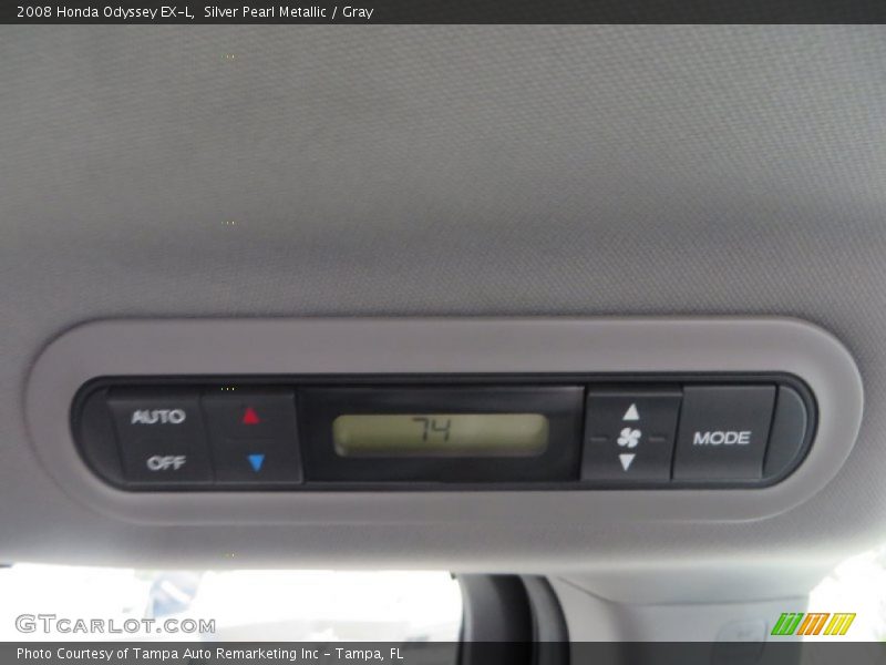 Silver Pearl Metallic / Gray 2008 Honda Odyssey EX-L