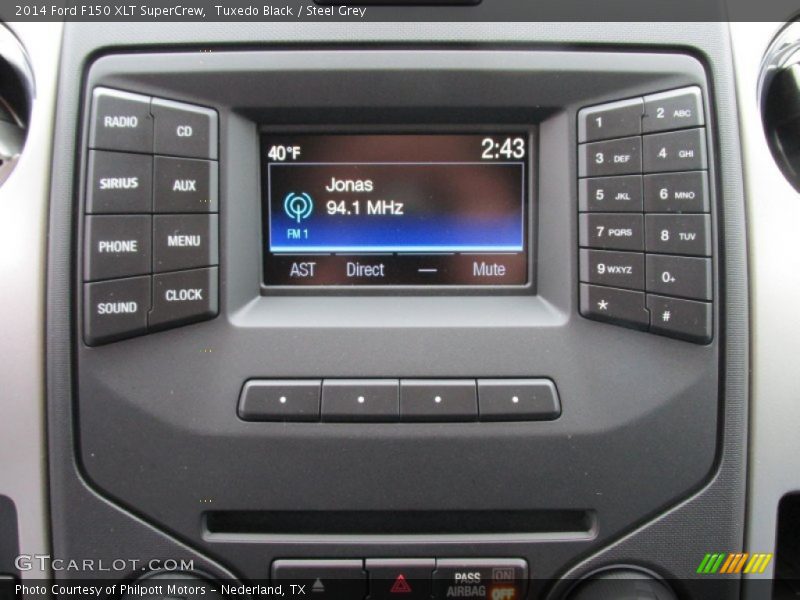 Tuxedo Black / Steel Grey 2014 Ford F150 XLT SuperCrew