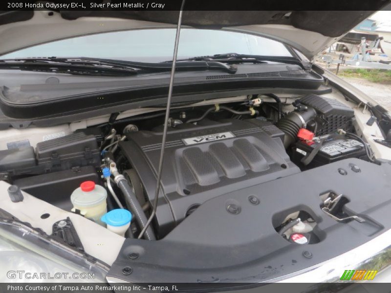 Silver Pearl Metallic / Gray 2008 Honda Odyssey EX-L