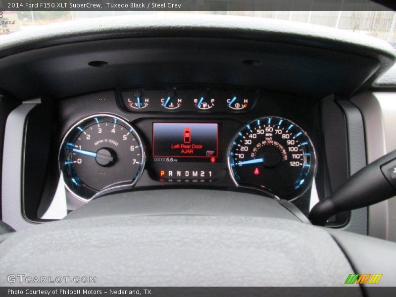 Tuxedo Black / Steel Grey 2014 Ford F150 XLT SuperCrew