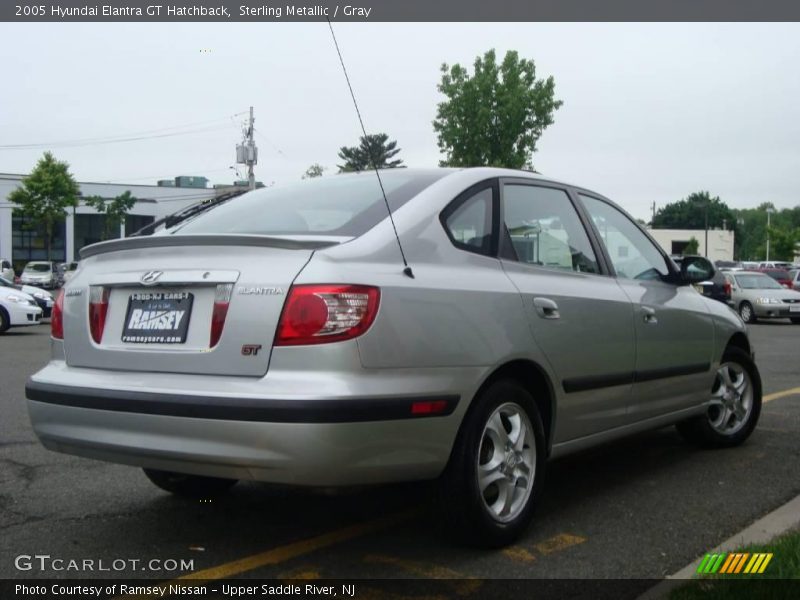 Sterling Metallic / Gray 2005 Hyundai Elantra GT Hatchback