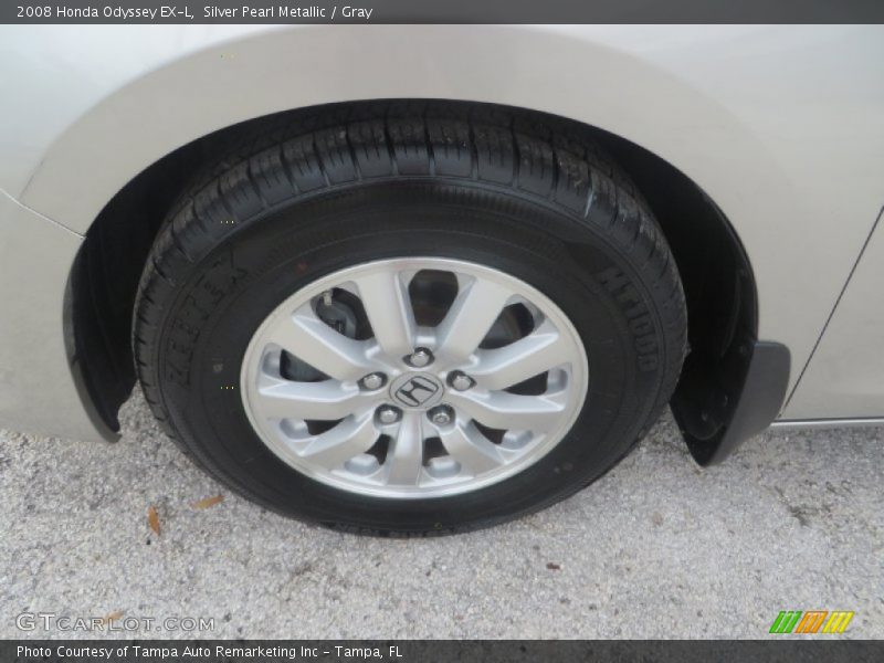 Silver Pearl Metallic / Gray 2008 Honda Odyssey EX-L