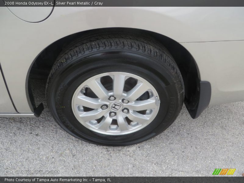 Silver Pearl Metallic / Gray 2008 Honda Odyssey EX-L