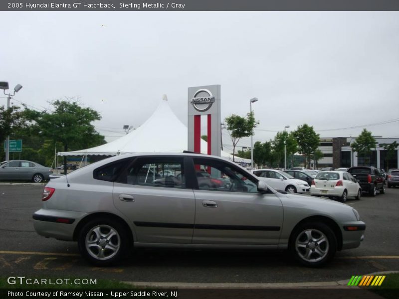 Sterling Metallic / Gray 2005 Hyundai Elantra GT Hatchback