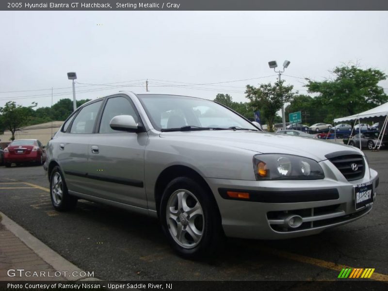 Sterling Metallic / Gray 2005 Hyundai Elantra GT Hatchback