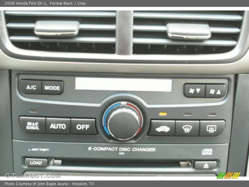 Formal Black / Gray 2008 Honda Pilot EX-L