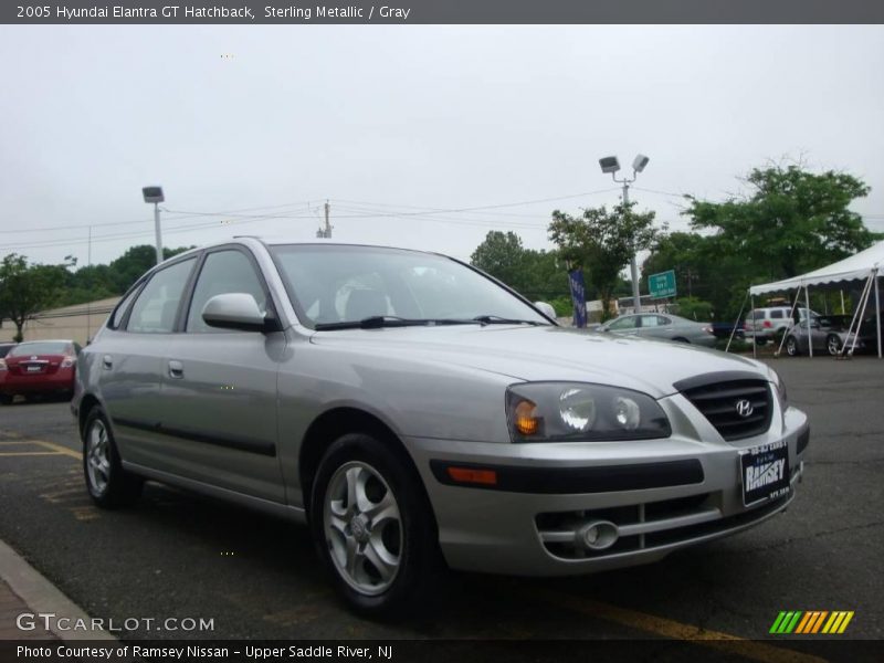 Sterling Metallic / Gray 2005 Hyundai Elantra GT Hatchback