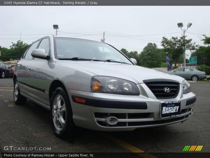 Sterling Metallic / Gray 2005 Hyundai Elantra GT Hatchback