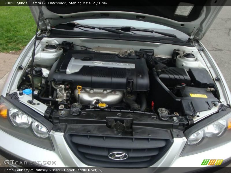 Sterling Metallic / Gray 2005 Hyundai Elantra GT Hatchback