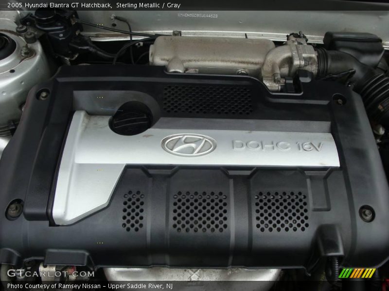 Sterling Metallic / Gray 2005 Hyundai Elantra GT Hatchback