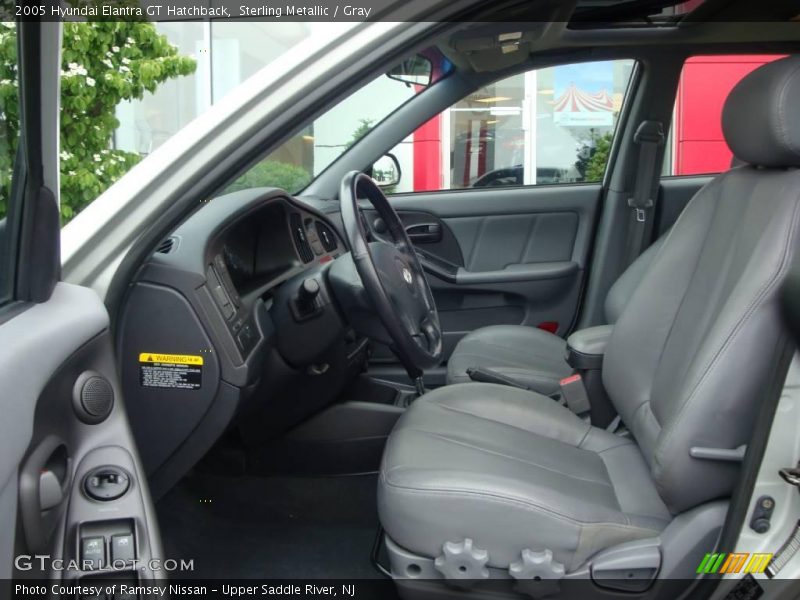 Sterling Metallic / Gray 2005 Hyundai Elantra GT Hatchback
