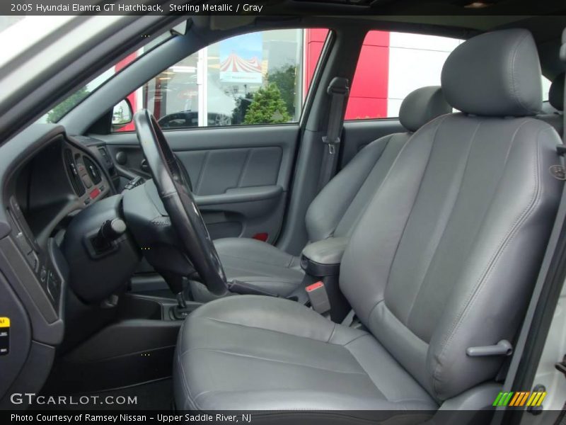 Sterling Metallic / Gray 2005 Hyundai Elantra GT Hatchback